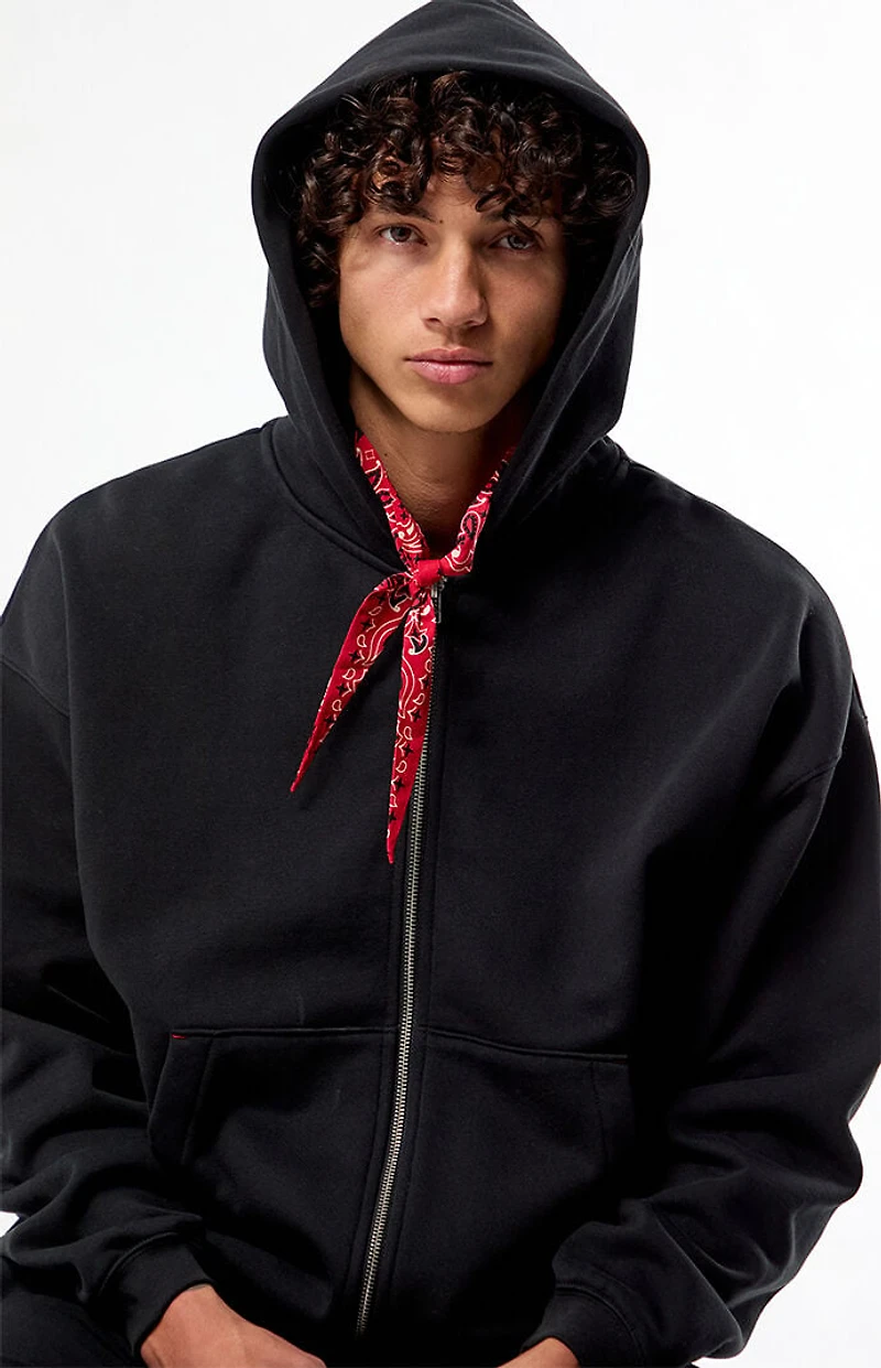 Budweiser by Pacsun Paisley Zip Up Hoodie