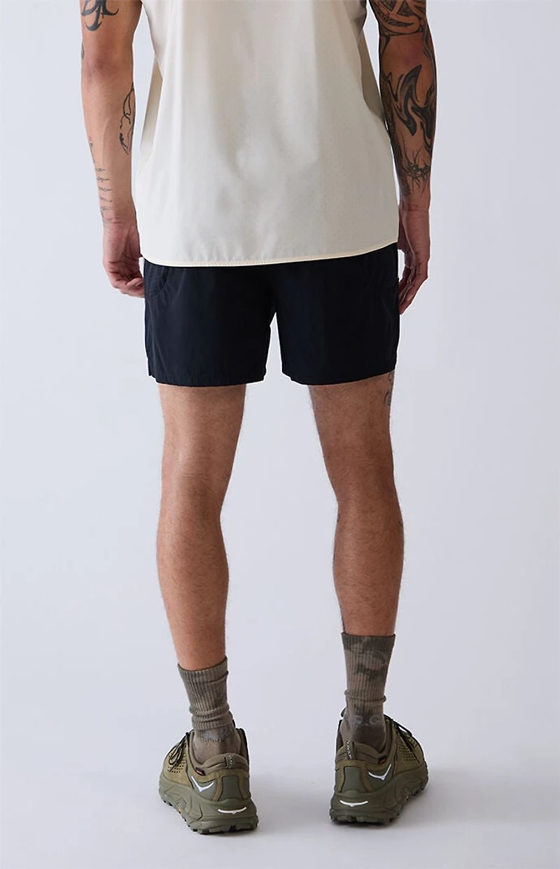 A.R.C. Active Black Khaki Running Shorts