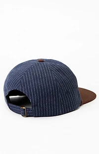 Pacsun NY Pinstripe Golfer Dad Hat