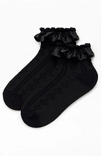 Pacsun Ruffle Ankle Socks
