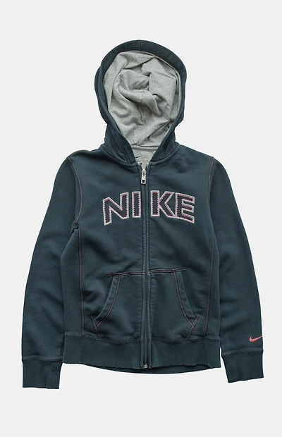 PS VINTAGE 2000s Black Nike Full Zip Hoodie