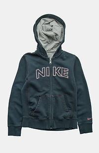 PS VINTAGE 2000s Black Nike Full Zip Hoodie