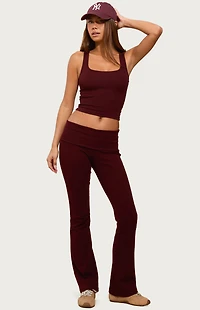 Edikted Linda Ribbed Scoop Neck Tank Top