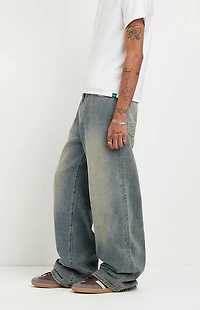 Pacsun Blake Extreme Baggy Jeans Medium Blue Light Wash
