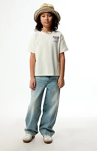 Pacsun Kids Baggy Jeans Light Indigo