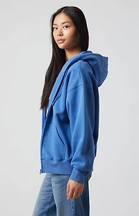 Pacsun Big LA  Zip Up Oversized Hoodie