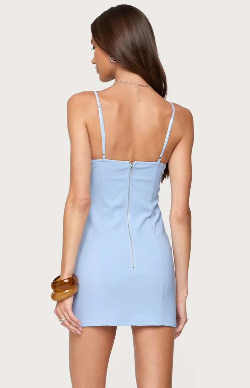 Edikted Callum Cut Out Mini Dress