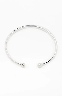 John Galt Silver Bangle Bracelet