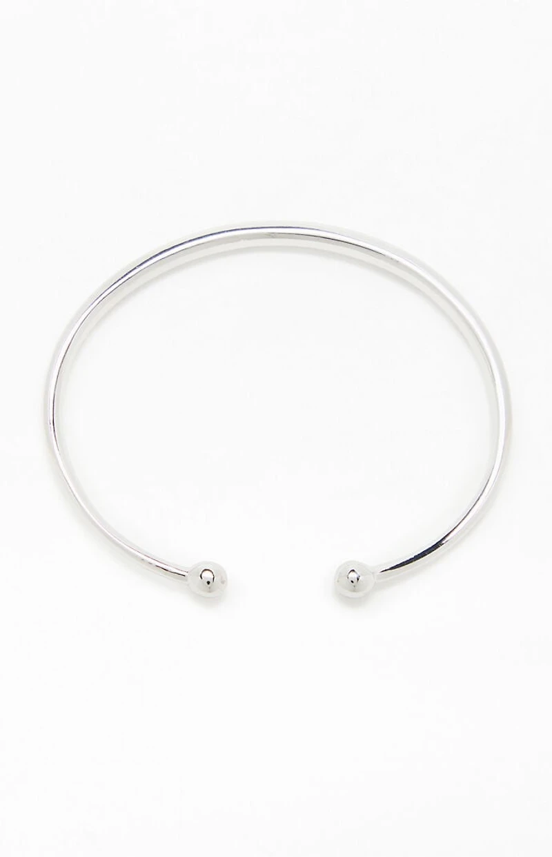 John Galt Silver Bangle Bracelet