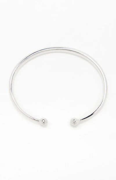 John Galt Silver Bangle Bracelet