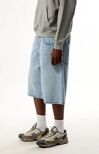 Tommy Jeans Theo Medium Blue Baggy Shorts