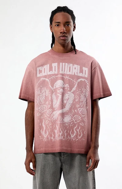 Pacsun Cold World Angel Oversized T-Shirt