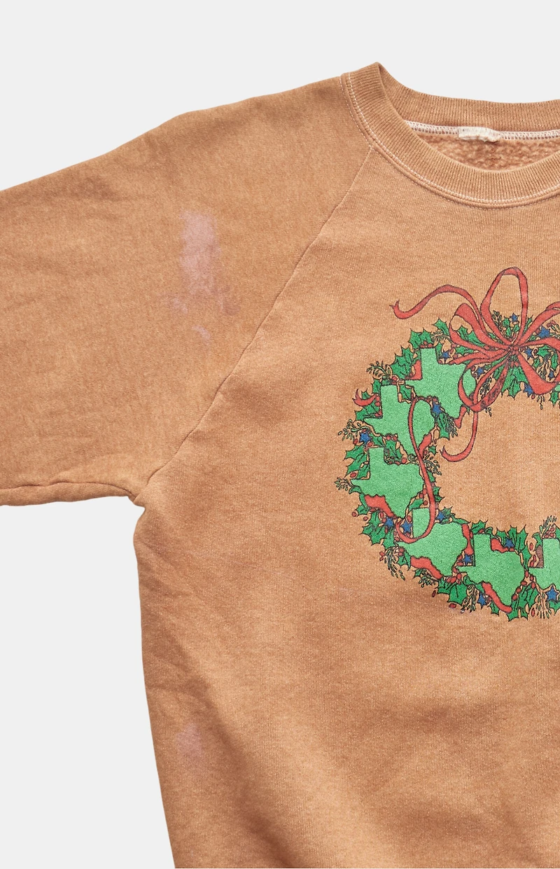 PS VINTAGE 90s Texas Christmas Crew Neck Sweatshirt