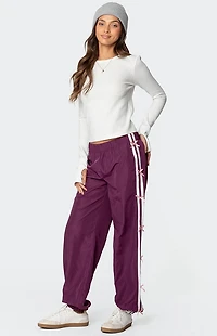 Edikted Waffle Long Sleeve T-Shirt