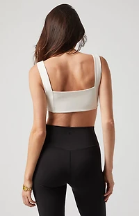 PAC 1980 WHISPER Ivory Bandage Sports Bra