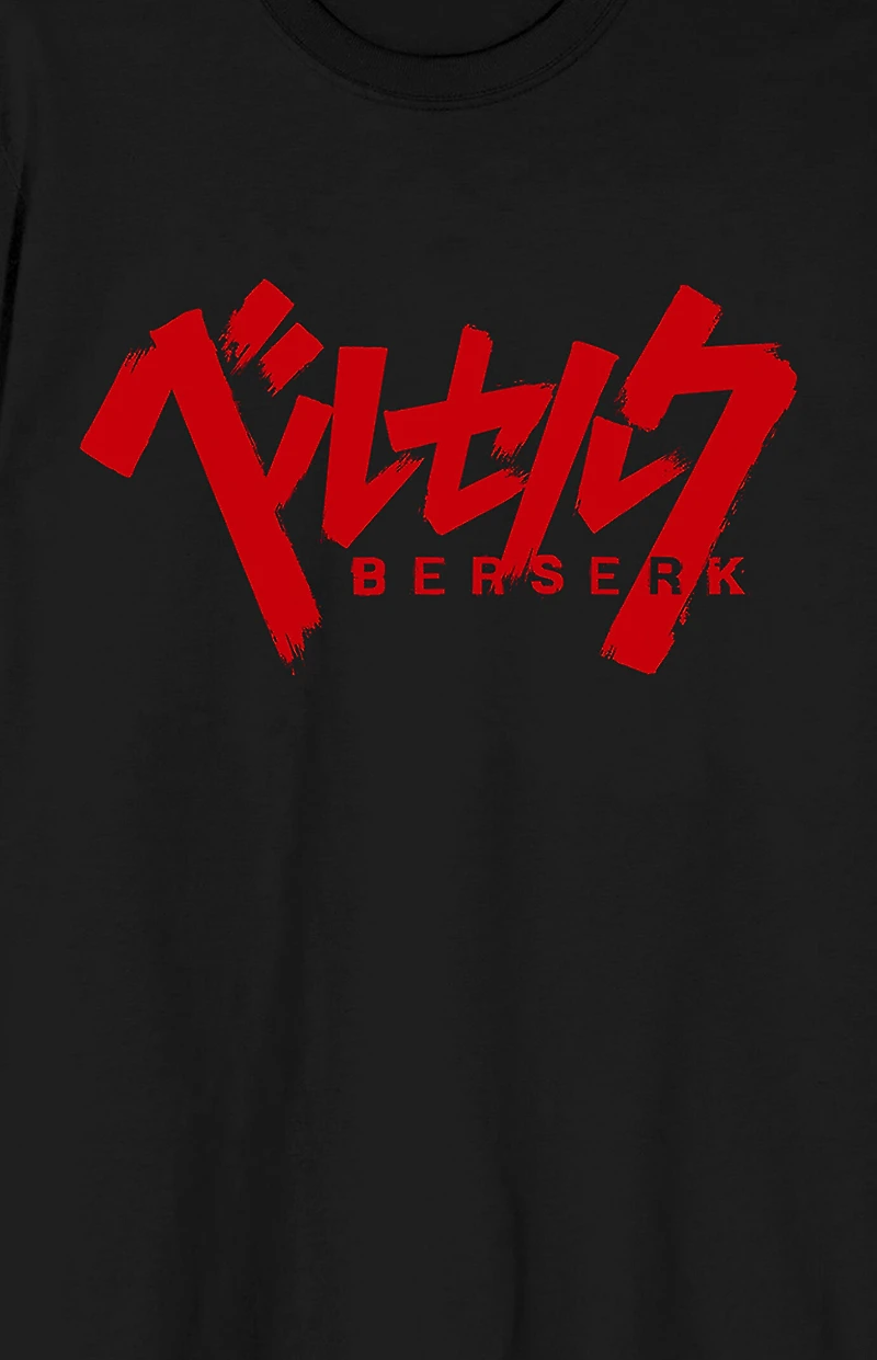 Berserk Manga Title Logo T-Shirt