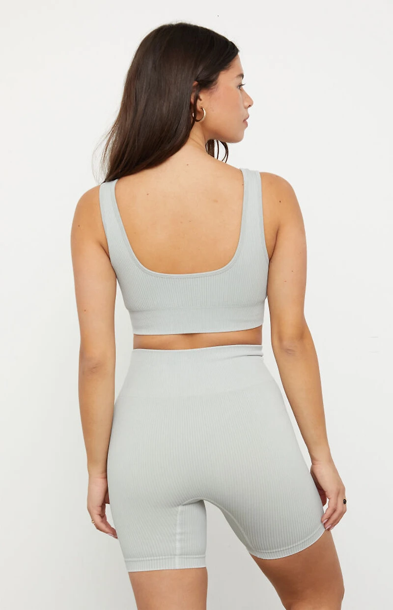 PAC 1980 Active Seamless Ribbed Sports Bra