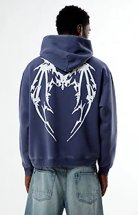 Nightlab Blue Made The Night Hoodie