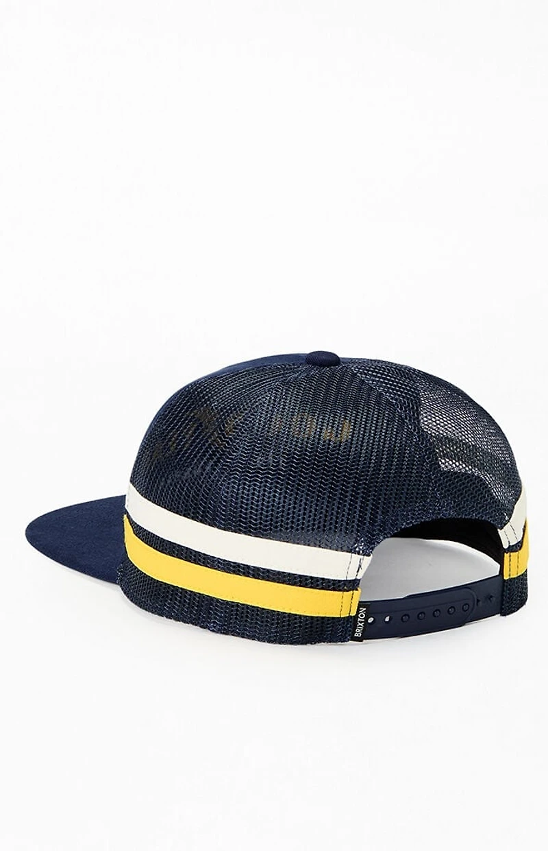 Brixton Goodyear Service Snapback Trucker Hat