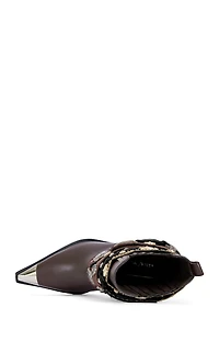 AZALEA WANG Women's Dusan Chocolate Western Boots