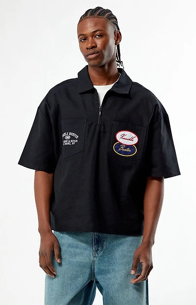 Pacsun Knuckle Quarter Zip Shirt