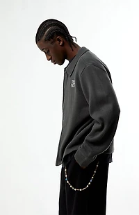 The Met x Pacsun Logo Full Zip Sweater