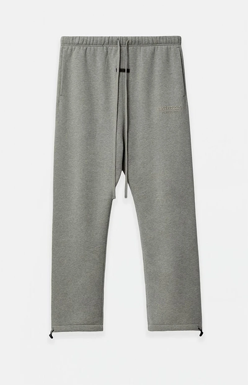 Fear of God ESSENTIALS Concrete Heather Fleece Relaxed Sweatpants