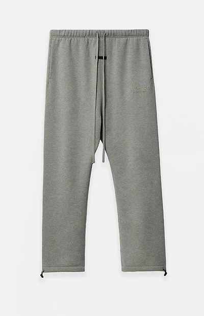 Fear of God ESSENTIALS Concrete Heather Fleece Relaxed Sweatpants
