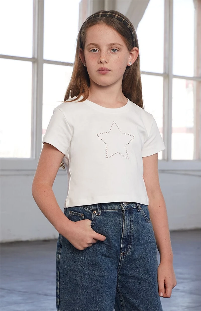 Pacsun Kids Star Studded Skimmer T-Shirt