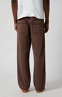 Pacsun Brown Baggy Carpenter pants