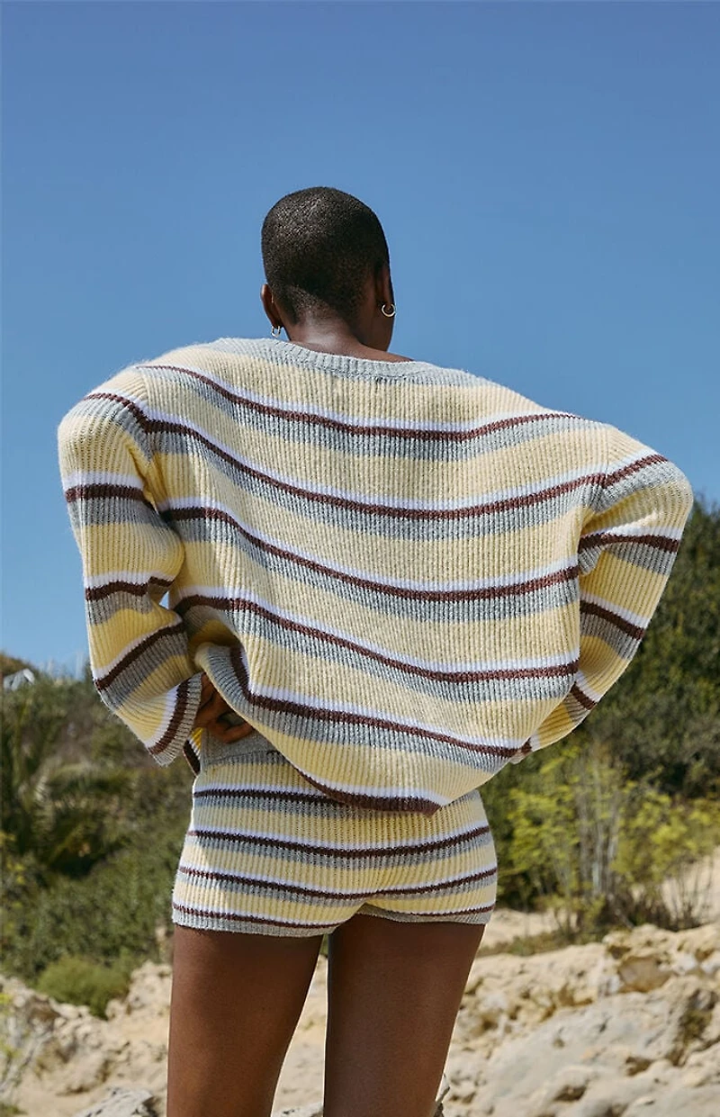 ANNAXPACSUN Whimsy Crew Neck Oversized Sweater