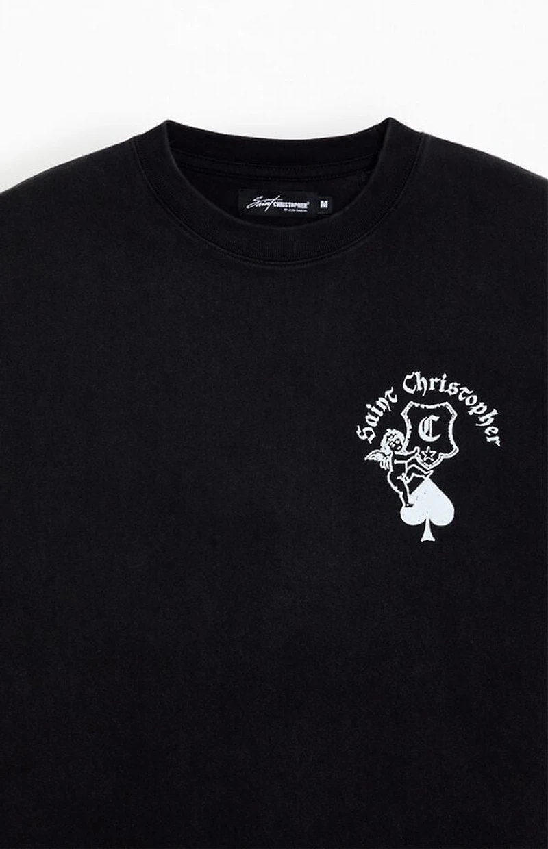 SAINT CHRISTOPHER Cherub Crest T-Shirt