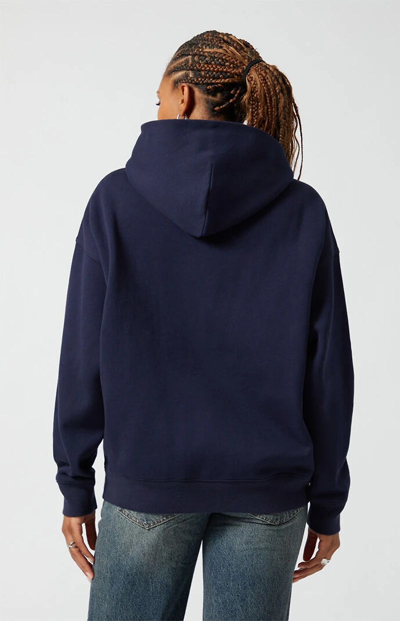 Pacsun Navy LA Applique Hoodie