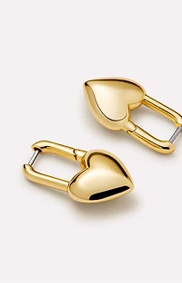 Ana Luisa Cameron Heart Earrings