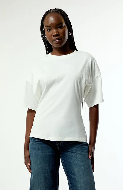 WEWOREWHAT Cinched Short Sleeve T-Shirt