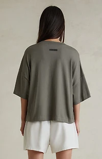 Fear of God ESSENTIALS Women’s Cloud White Lounge Shorts