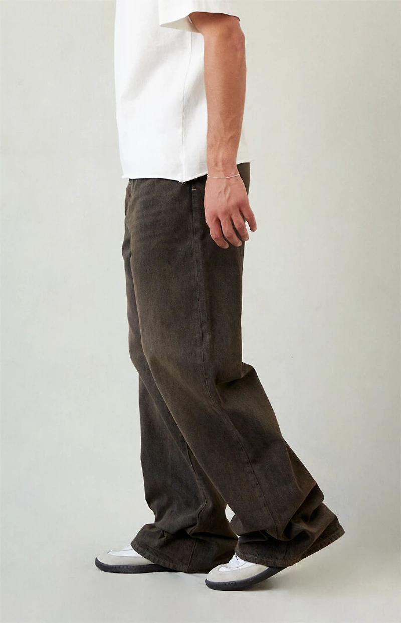 Pacsun Blake Extreme Baggy Jeans Overdyed Brown