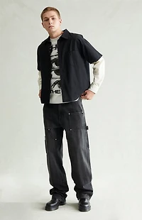 Pacsun Dylan Baggy Jeans Carpenter Black Wash