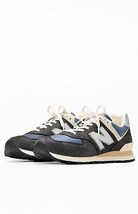 New Balance Black 574 Shoes