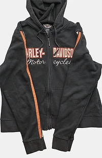 PS VINTAGE 2000s Harley Davidson Full Zip Hoodie