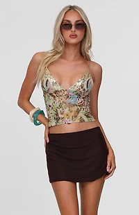 Tiger Mist Octavia Mini Skirt