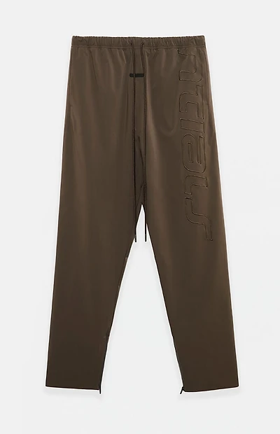 Fear of God ESSENTIALS Brown Active Trace Baggy Track Pants