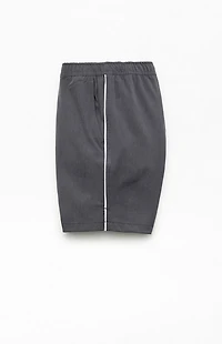 Pacsun Charcoal Chambray 6" Swim Trunks