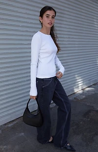 John Galt Leah Long Sleeve Top