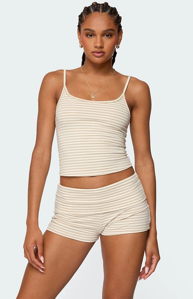 Edikted Kodi Striped Tank Top