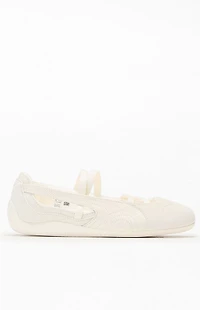 Puma Women's Cream Speedcat Ballet Python II Sneakers