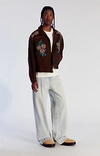 Pacsun Blake Extreme Baggy Jeans Light Indigo Wash