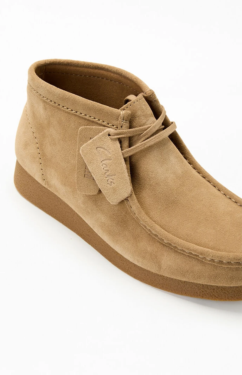 Clarks Suede Wallabee Evo Shoes