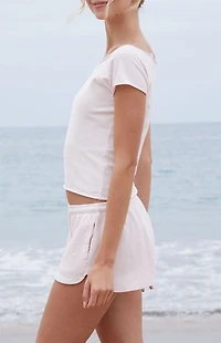 John Galt Pink Summer Thermal Shorts