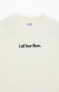 Pacsun Call Your Mom Embroidered T-Shirt